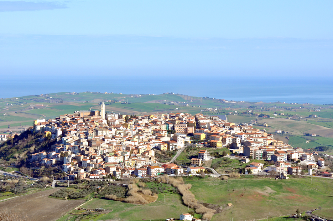 Una veduta di Montenero di Bisaccia