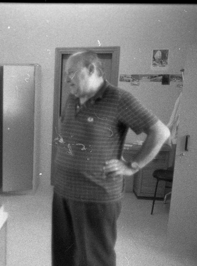 Antonino Vitulli nei primi anni '80 (foto Gorizio Pezzotta, per cortesia dell'archivio fotografico di Antonio Assogna)